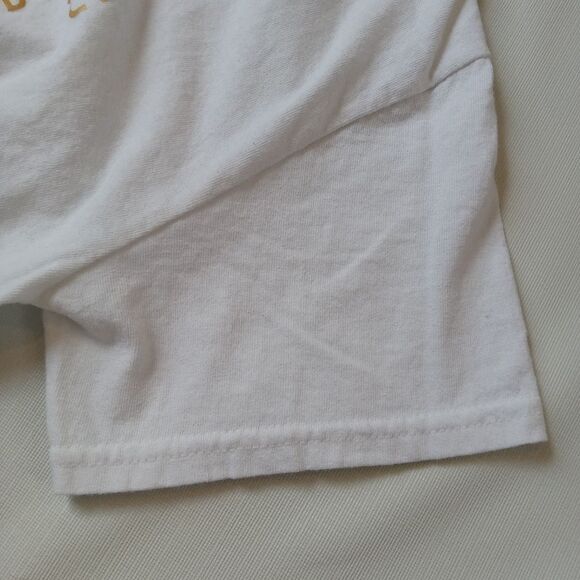 Gildan White Heat Pressed Graphic Print Unisex Short Sleeve T-Shirt Adult Small - Picture 6 of 7